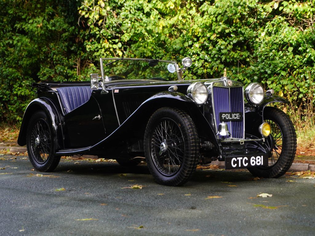 1937 MG TA Police Car